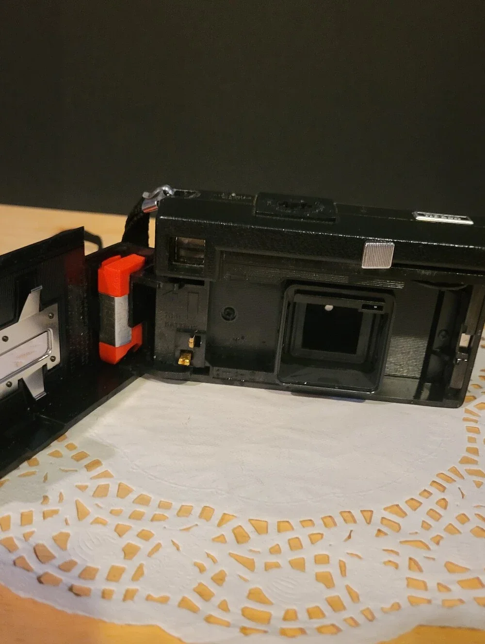 Kodak Instamatic X-30 Camera - Black, Silver & Blue Accents